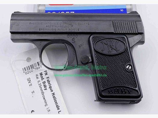 FN Fabrique Nationale Luik Mod. Baby