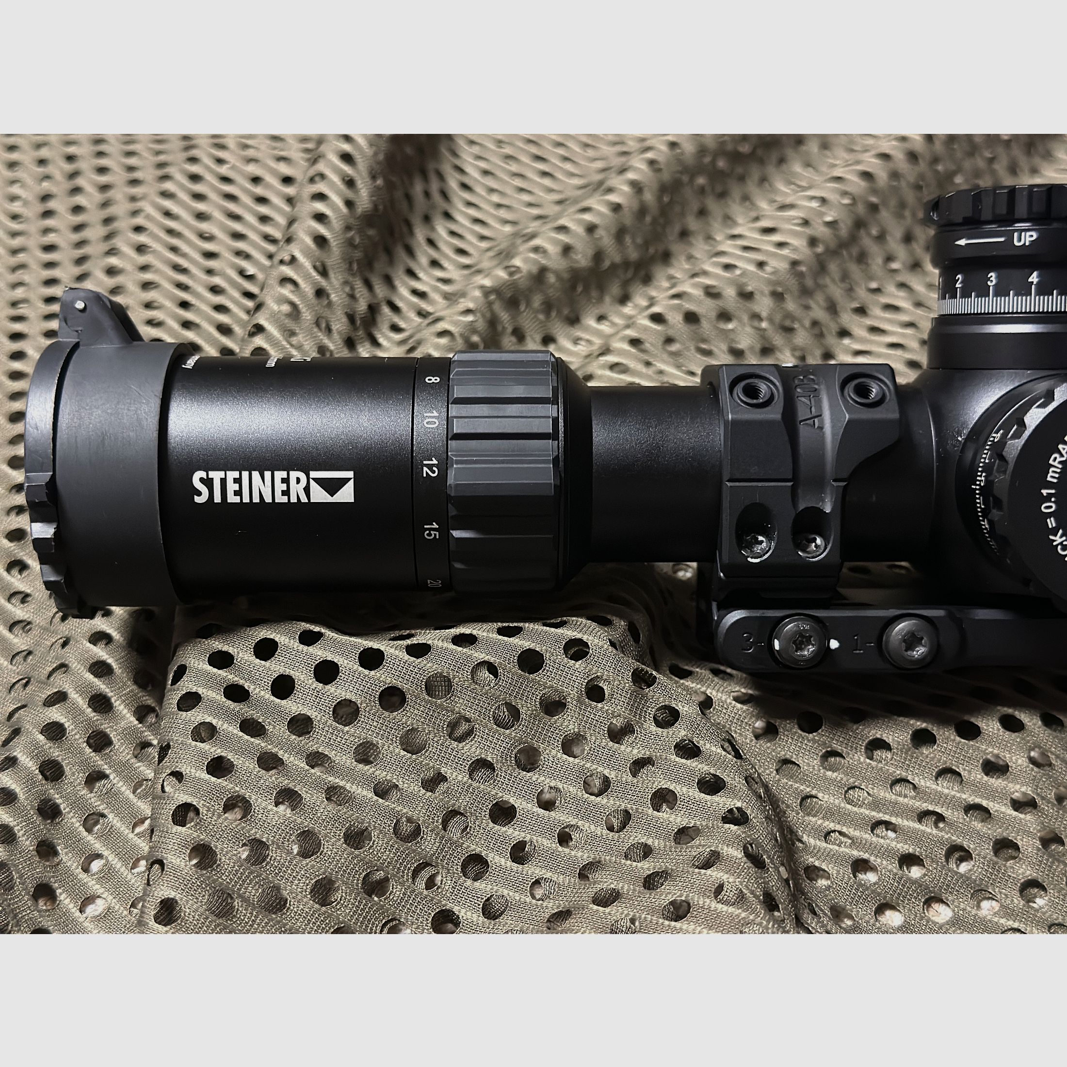 Steiner M5Xi 5-25x56 MSR-2 incl. SPUHR SP-4001C montage – état comme neuf