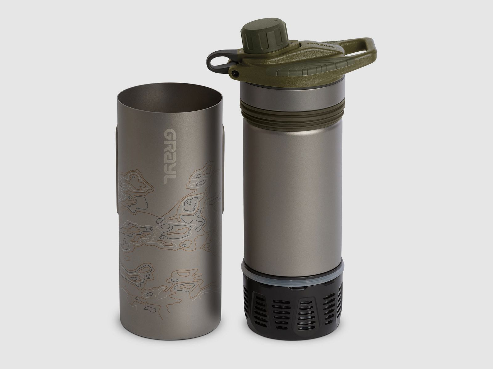 Grayl GeoPress Ti Filterflasche