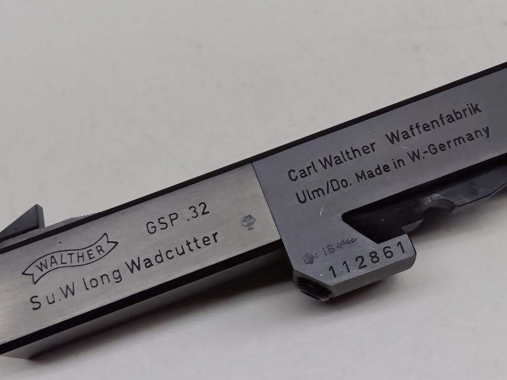 Carl Walther Waffenfabrik Ulm/Do. GSP