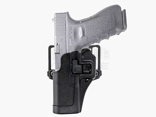 Blackhawk Serpa CQC Holster für Glock 17/19/22/31, Linkshänder, Schwarz