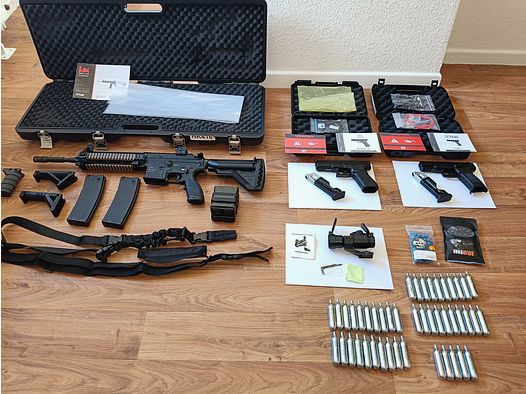 Umarex T4E Glock 17 cal.43  Sammlung Auflösung TPM1 HK416 