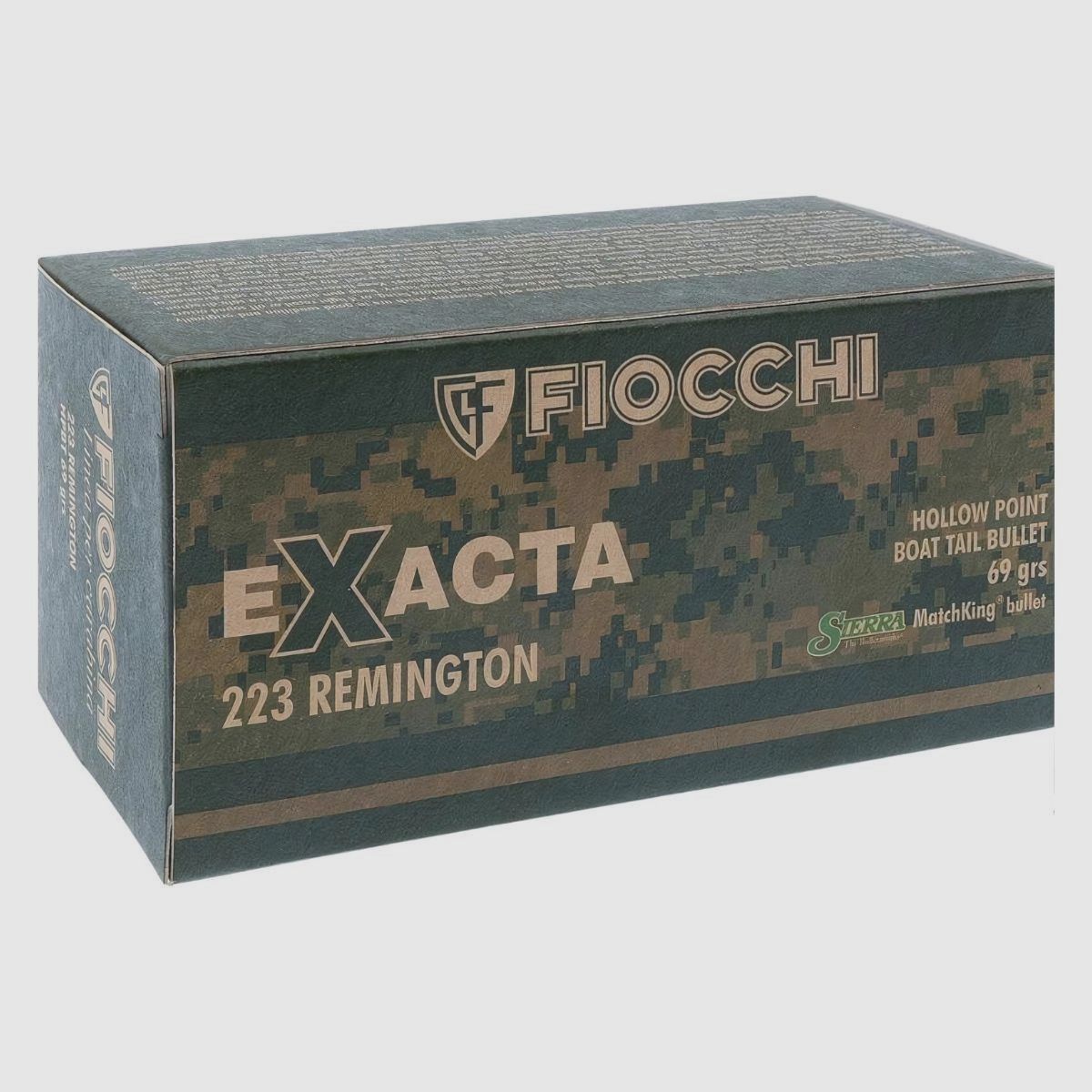 .223 Rem Fiocchi HPBT Exacta 69 gr, image 1 sur 2
