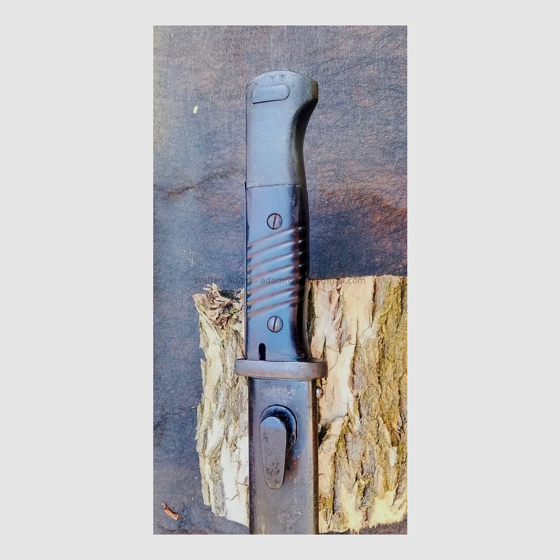 Bajonett M84/K98 K. 98k 1940 / Hersteller : "J.Sch" nummerngleich!
