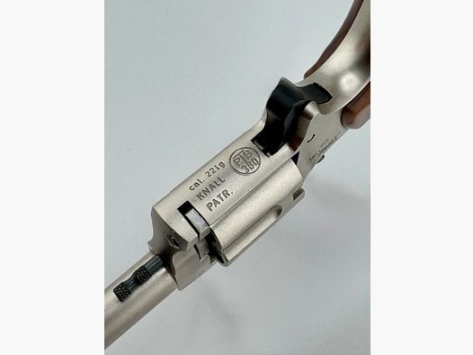 Röhm Little Joe nickel-plated / PTB 380 / Cal. 22 long bang