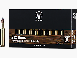 RWS cal. 9.. cartouches pour carabine 9.3x74R TM R 20 pièces 18,5 g/285 grs
