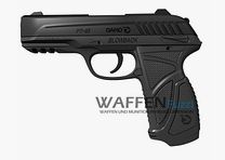 Gamo PT-85 Pistola CO2 4,5mm Diabolo Blow Back