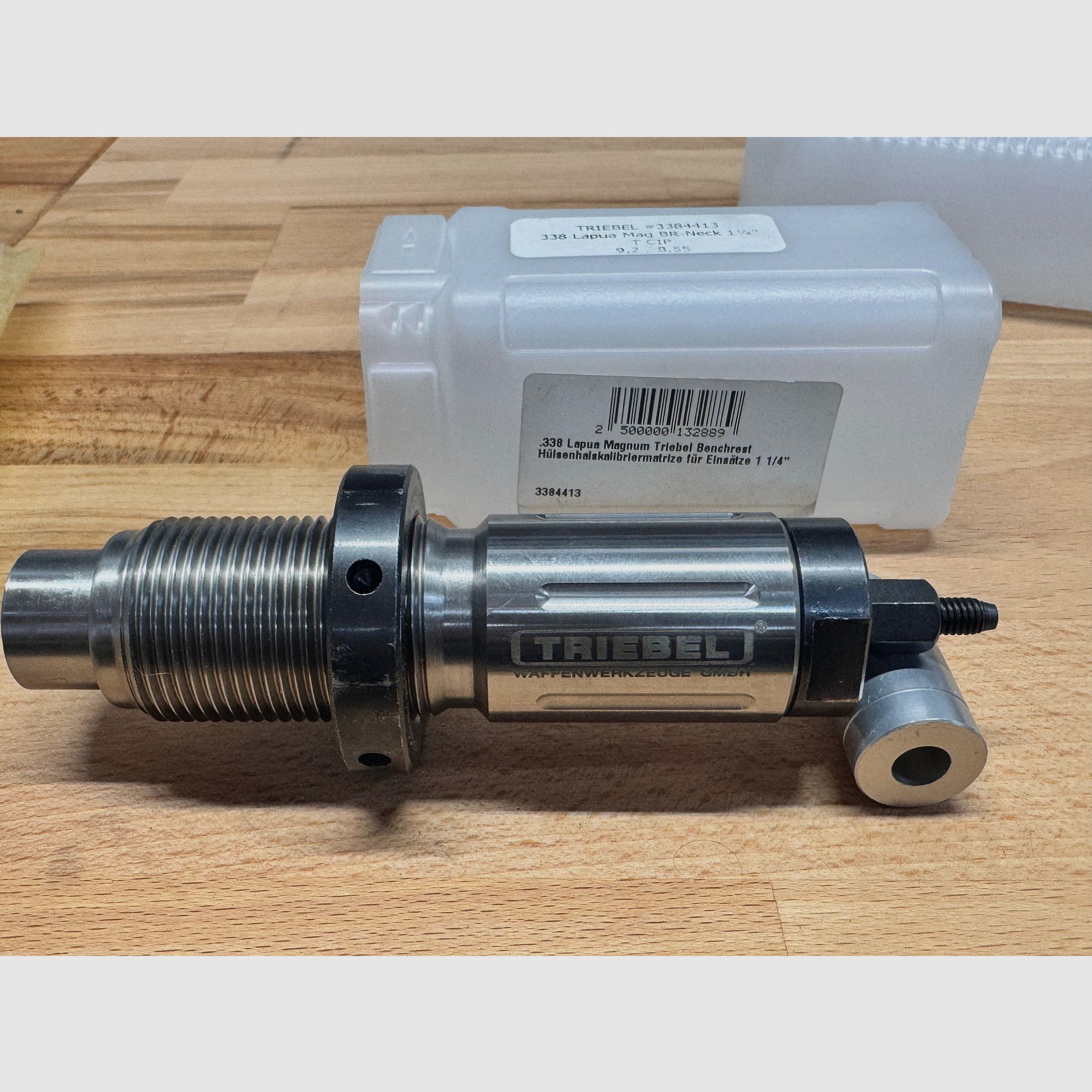 Triebel Hülsenhalz Matrize Benchrest in .338 Lapua Mag.