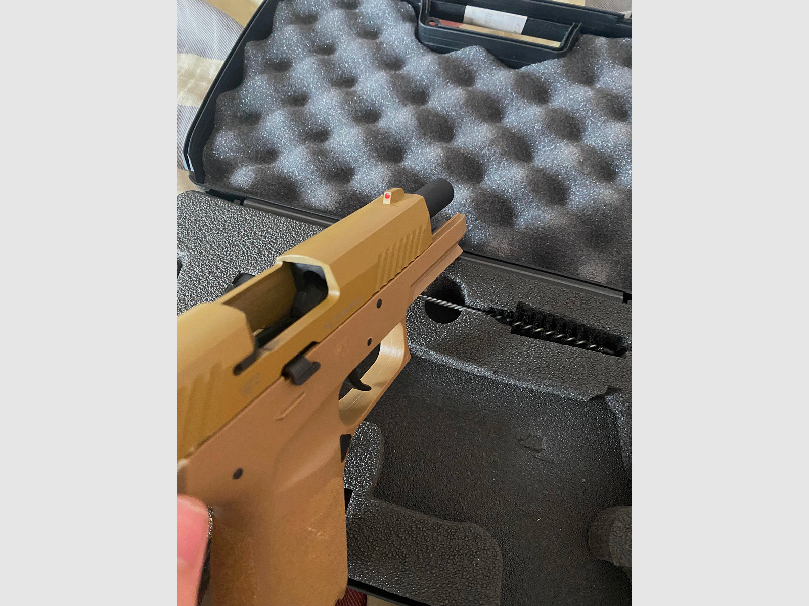 Sig sauer p320 Schreckschuss ungeschossen