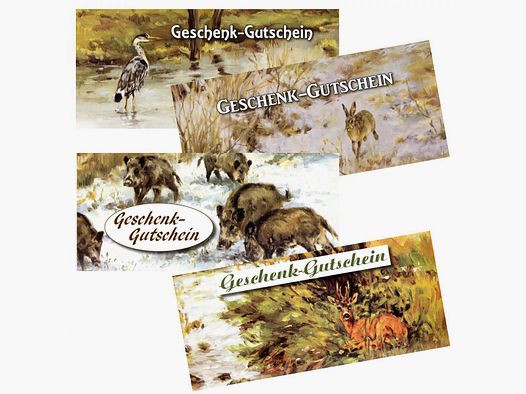 Geschenkgutscheine à 8 Stück