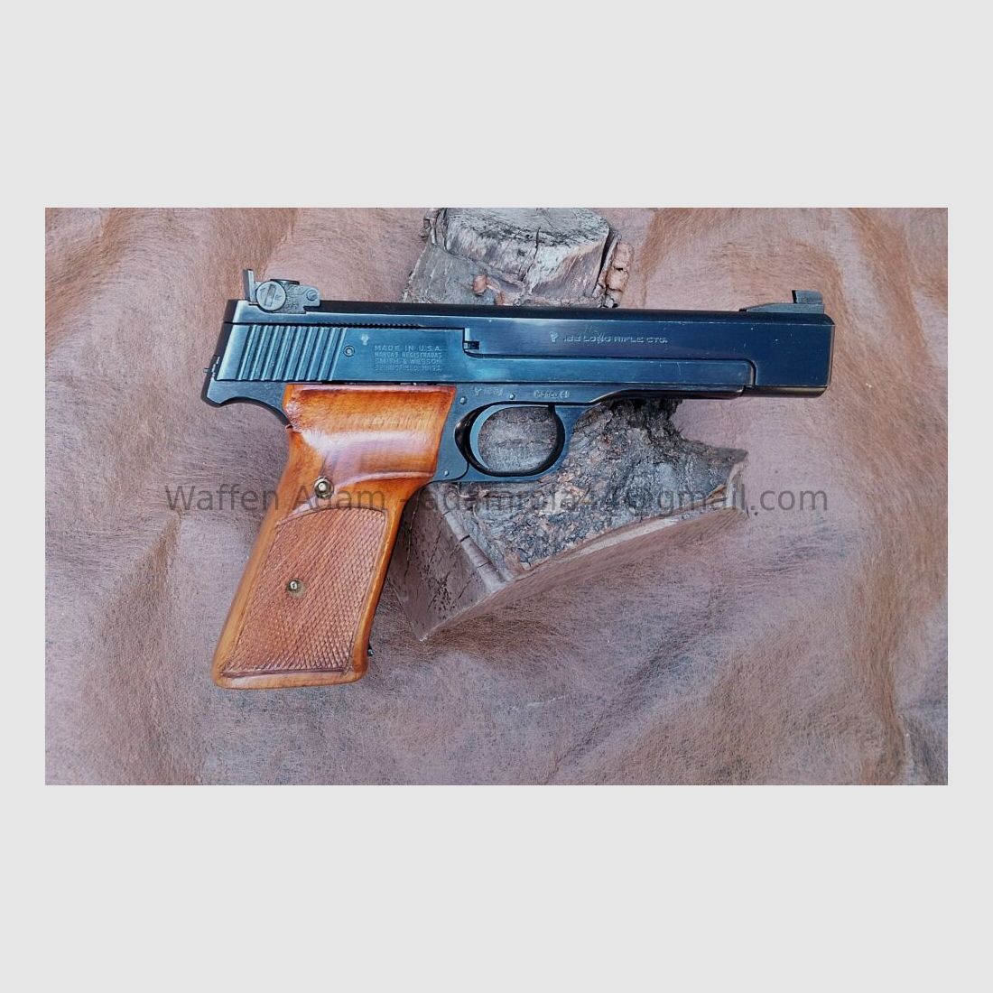 Smith & Wesson Modell 41, 5 1/2 ", Sport Pistole 1977