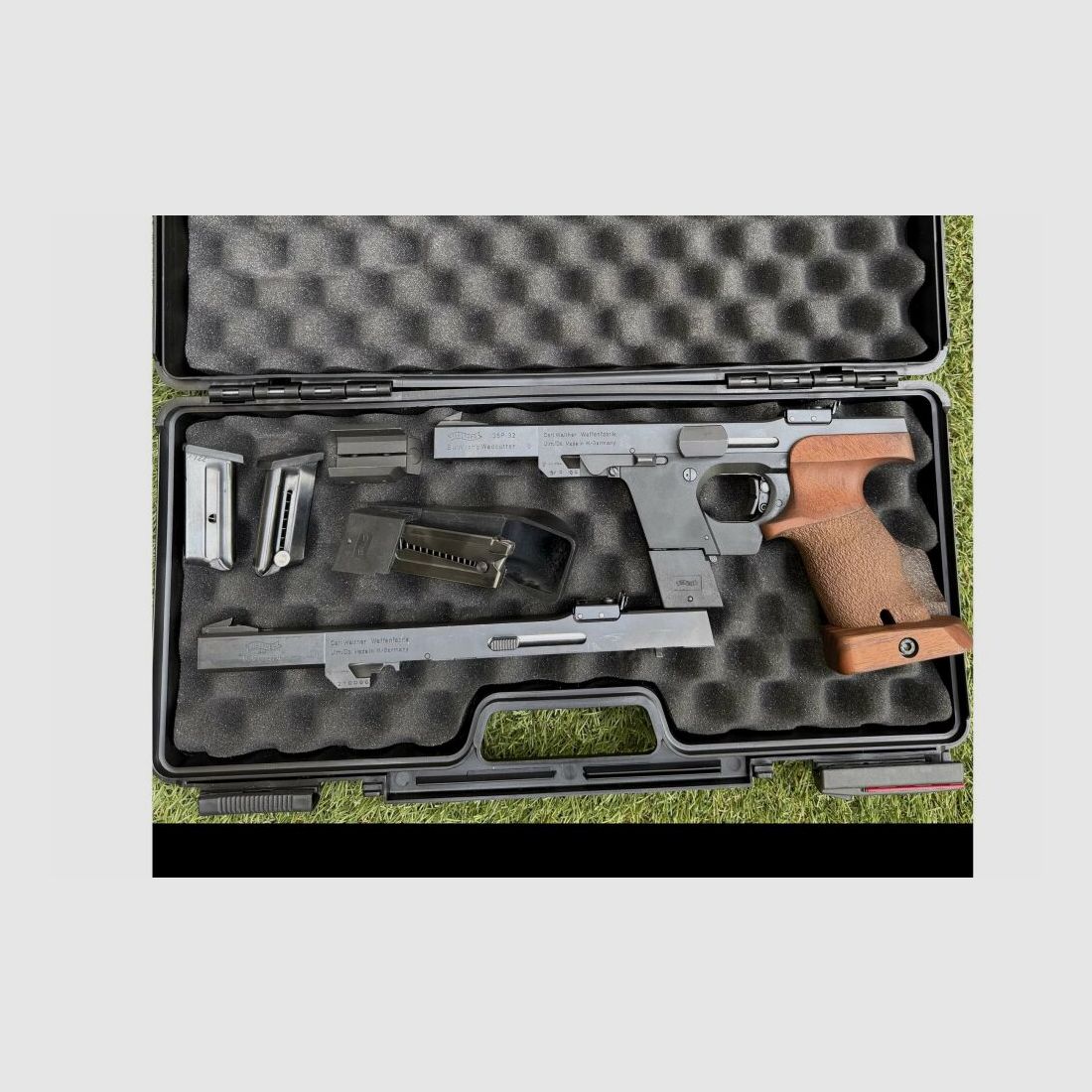Walther GSP links mit Wechselsystem .32S&WLongWC & .22lr