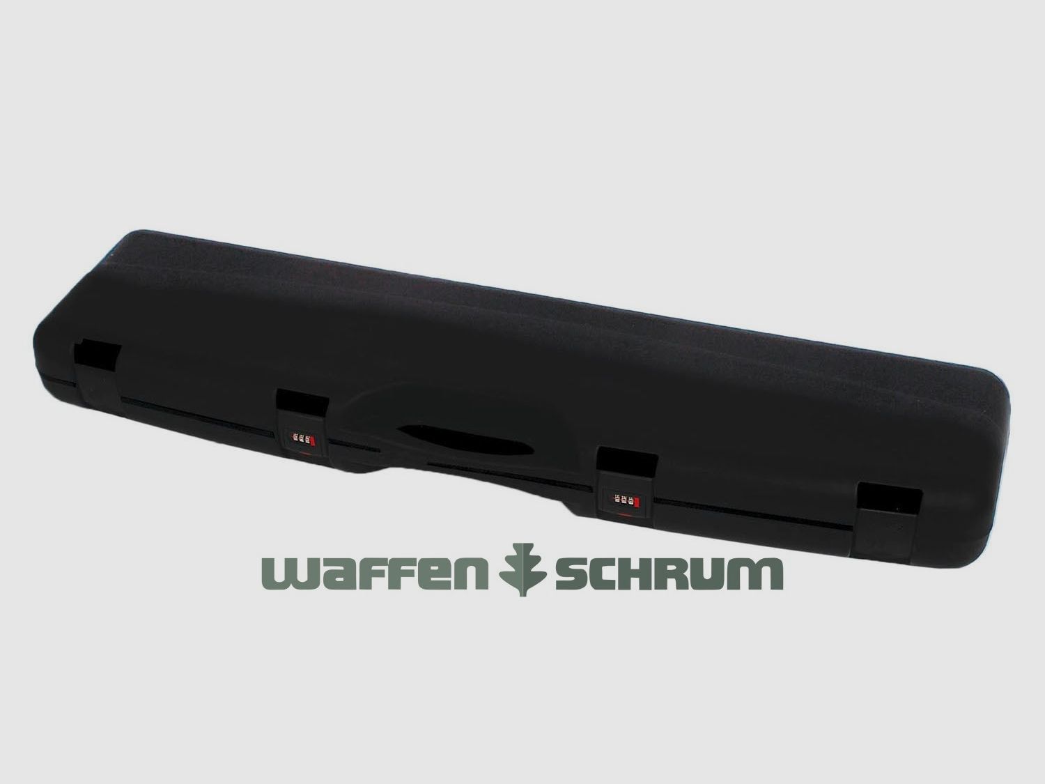 Fritzmann plastic case for shotgun 97x25x10cm with clip locks and combination locks