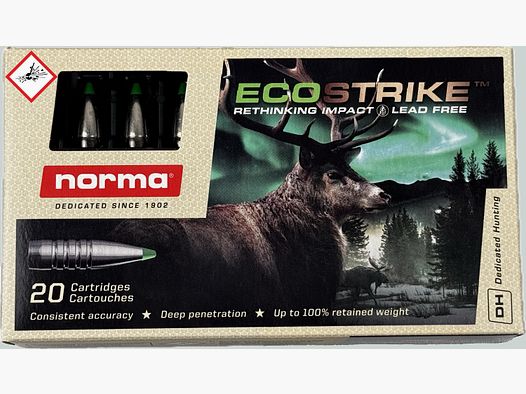 Norma ECOSTRIKE Silencer Kal. .308 Win 150grs