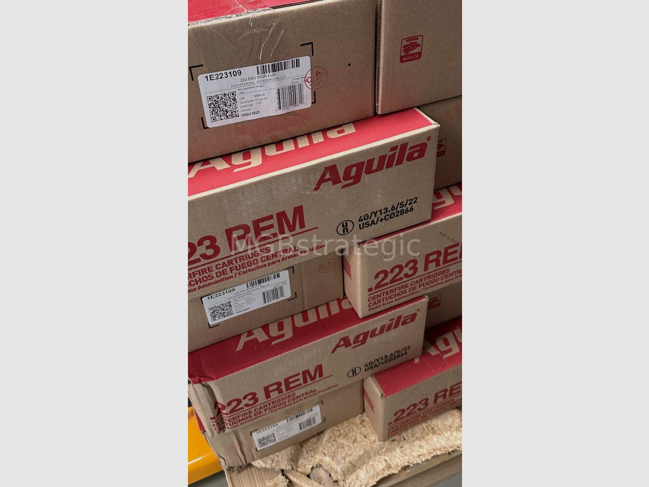 AGUILA MUNITION .223 REM 55GR STANDARD FMJ 50/1000 UVP Box: 31.00 EUR = 620 €