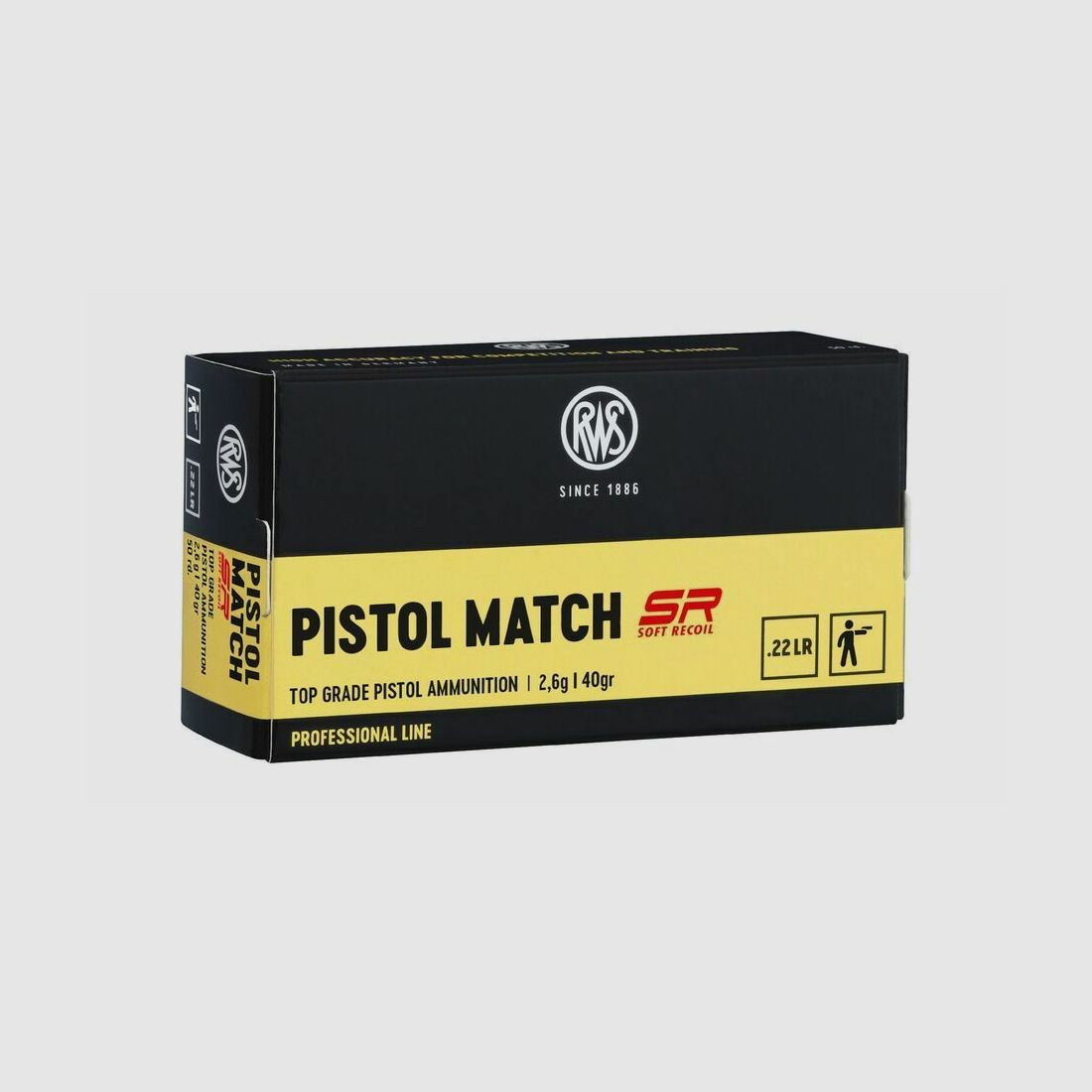 RWS Pistol Match SR à50 .22lr, imagen 1 de 2