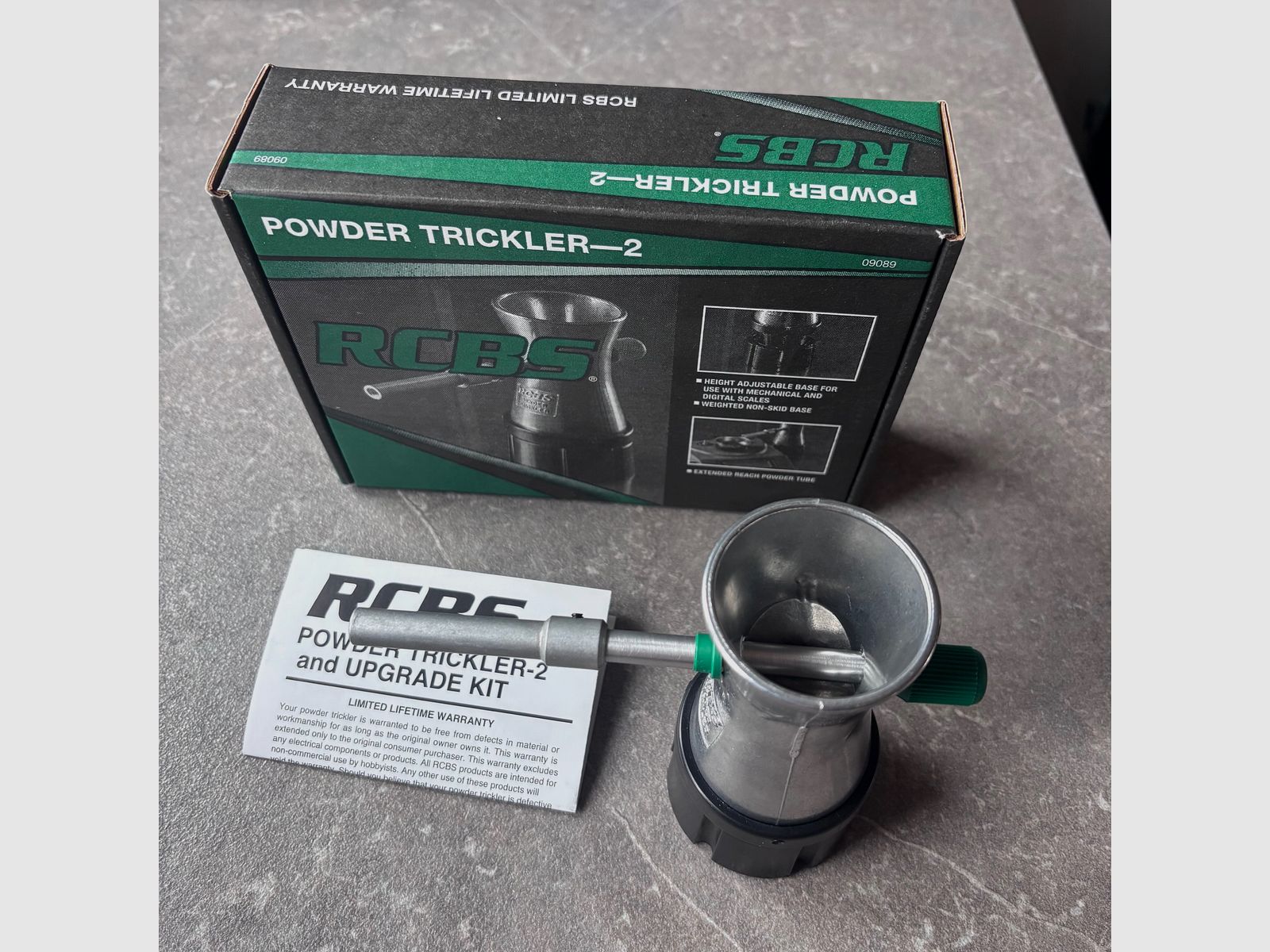 RCBS Trickler 2 Pulverfüller Pulverdosierer 