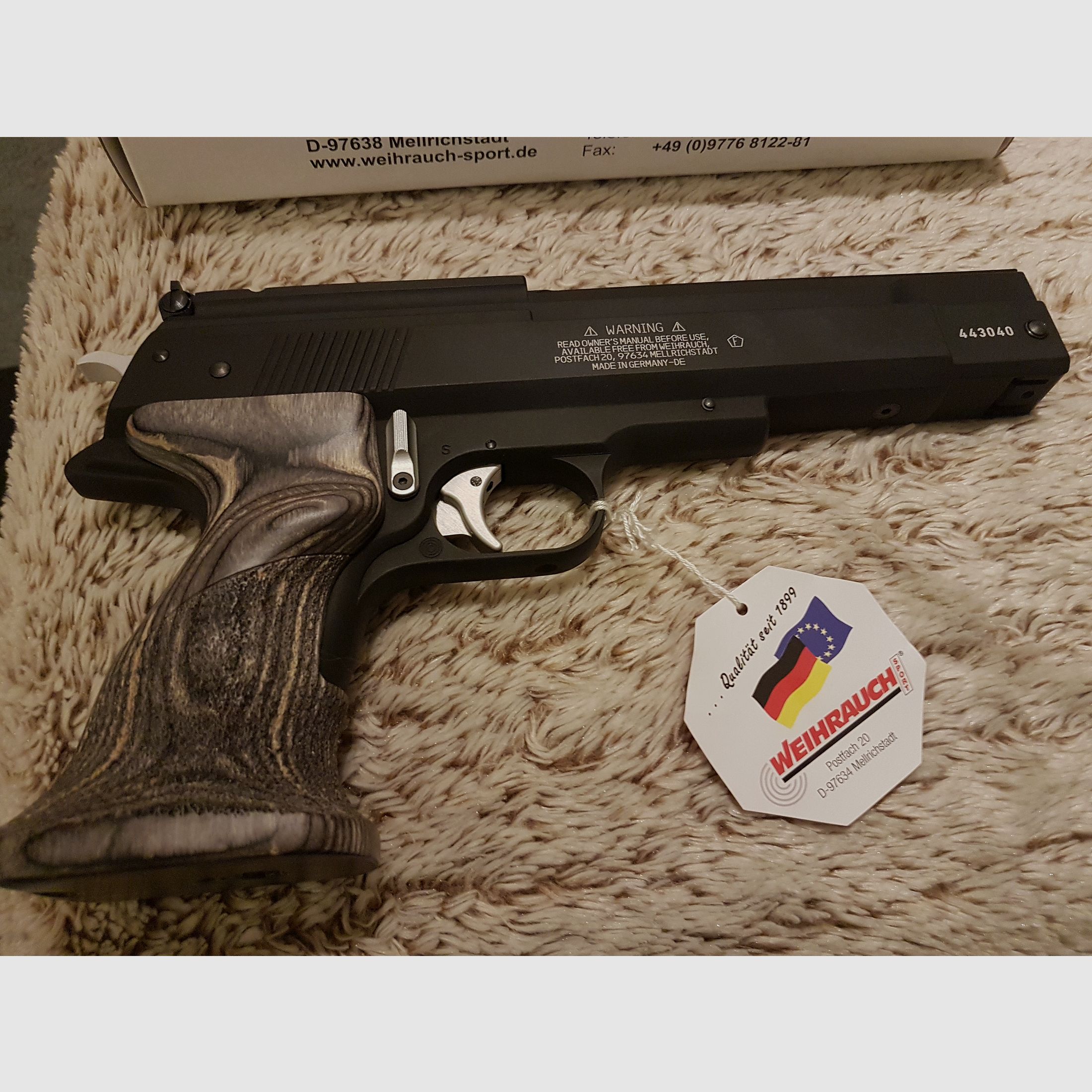 Weihrauch HW45 Black Star 4,5 mm