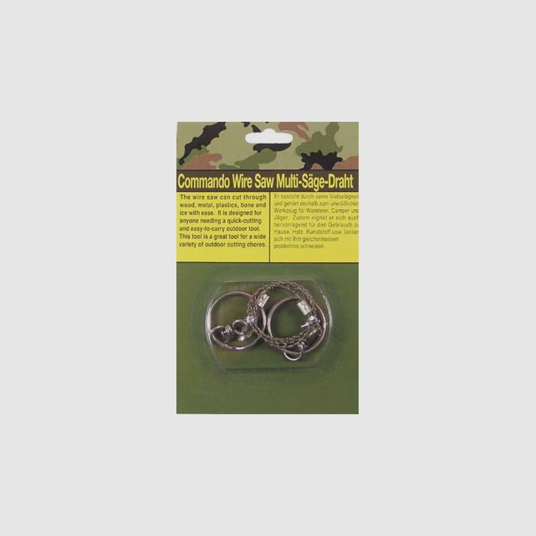 WIRE SAW WITH RINGS EXTRA STABLE VERSION, image 2 of 3