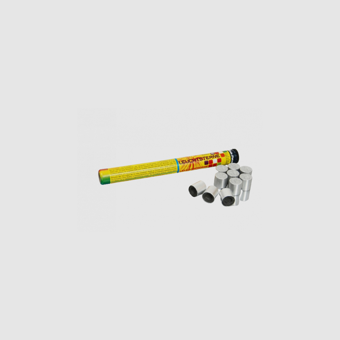 ZINK 10-FARBEN-LEUCHTSTERNE - 10 SCHUSS - 15 MM