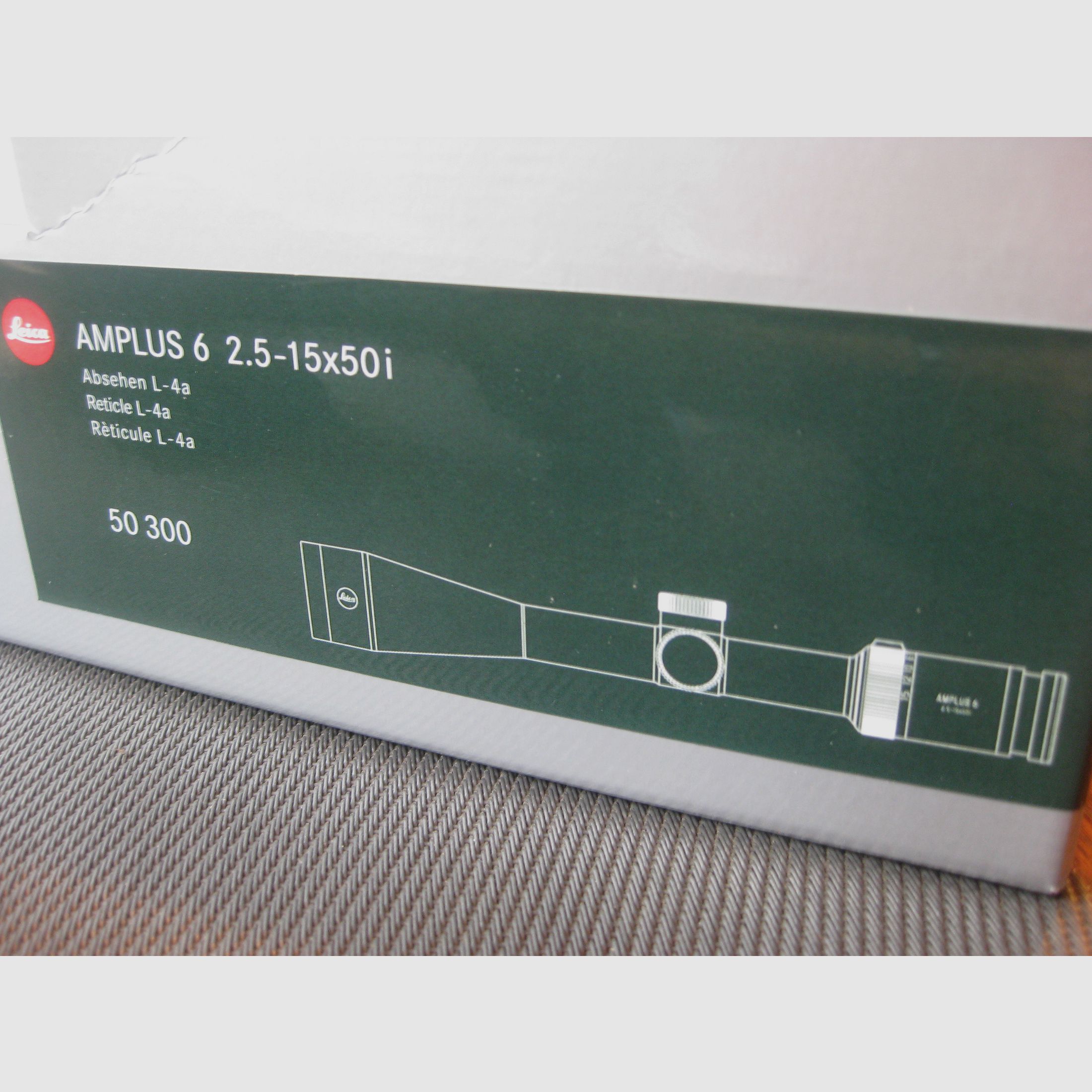 "NEUES" TOP LEICA Amplus 6 in 2.5-15x50i mit Absehen L-4a !! Für Blaser-Sauer-Mauser-Dentler usw. ! Kein ZEISS-Swarovski-S&B-GPO-DD