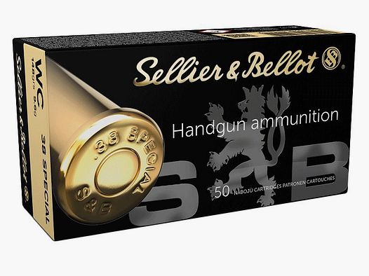 CARTOUCHES S&B 38SP WC 9.6g
