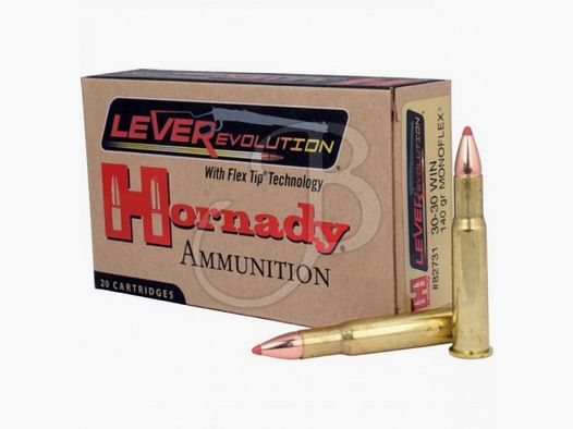 30-30 Hornady LEVEREVOLUTION® 140 gr MONOFLEX® VE20