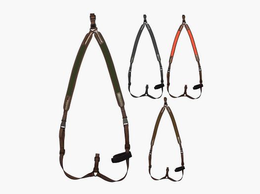 Neoprene shoulder straps type 'BACKPACK' for rifle - Niggeloh - Orange