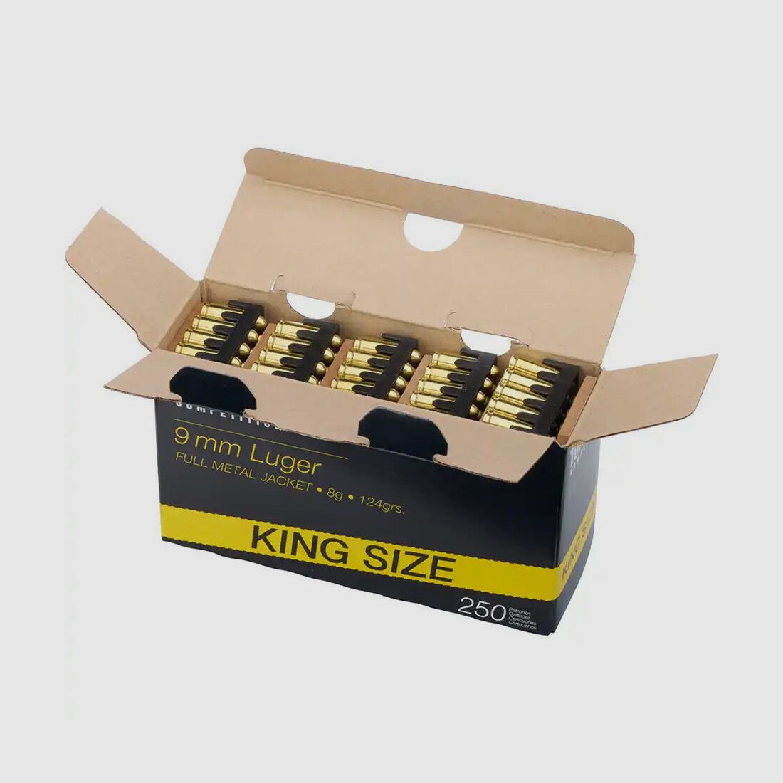 TopShot Competition Competition FMJ 124grs 250 pcs 9 mm Luger