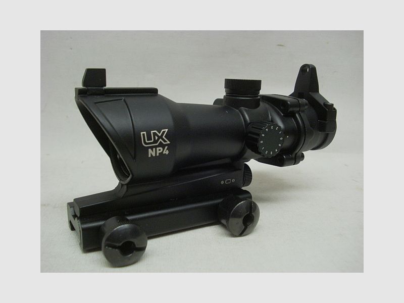 UX NP4 Nano Point Picatinny - 4 MOA, 5 niveles de brillo