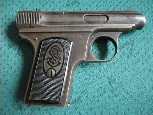 Pistole 6,35mm Sauer & Sohn Mod. 1913 aus Sammllung 1913