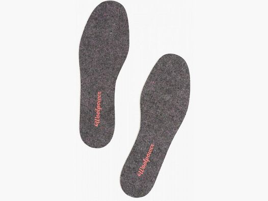 WOOLPOWER Unisex Filz Einlegesohle