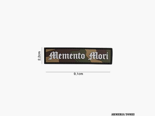 PATCH – 3D PVC MEMENTO MORI WOODLAND #6139