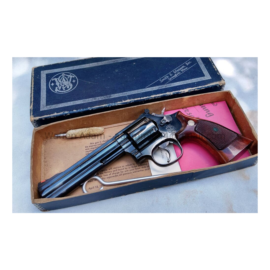Smith & Wesson	 Modell 586 6 Zoll