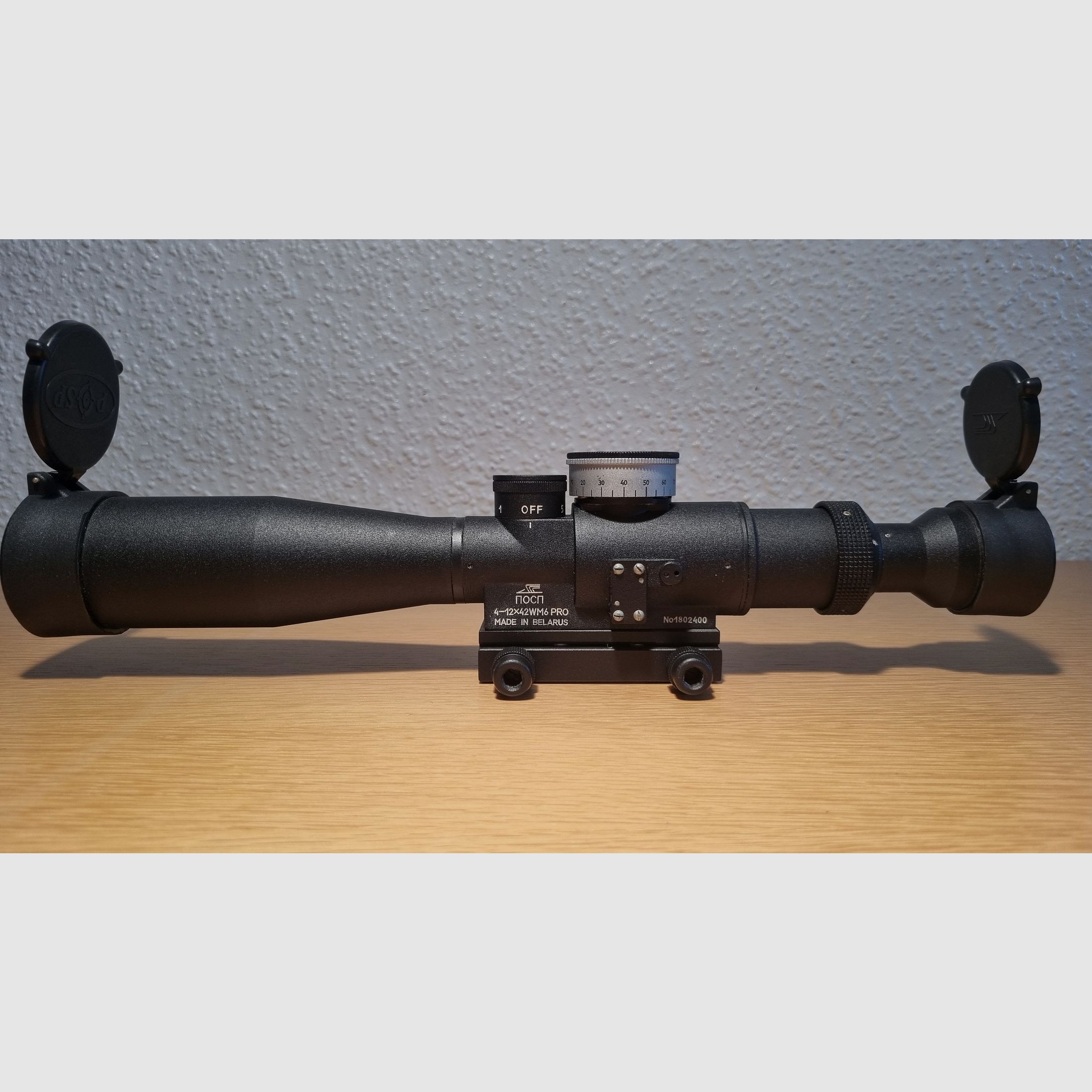 Belarusian scope BelOMO POSP 4-12x42 WM6 PRO like new! PSO-1 / Russia / Soviet Union / USSR