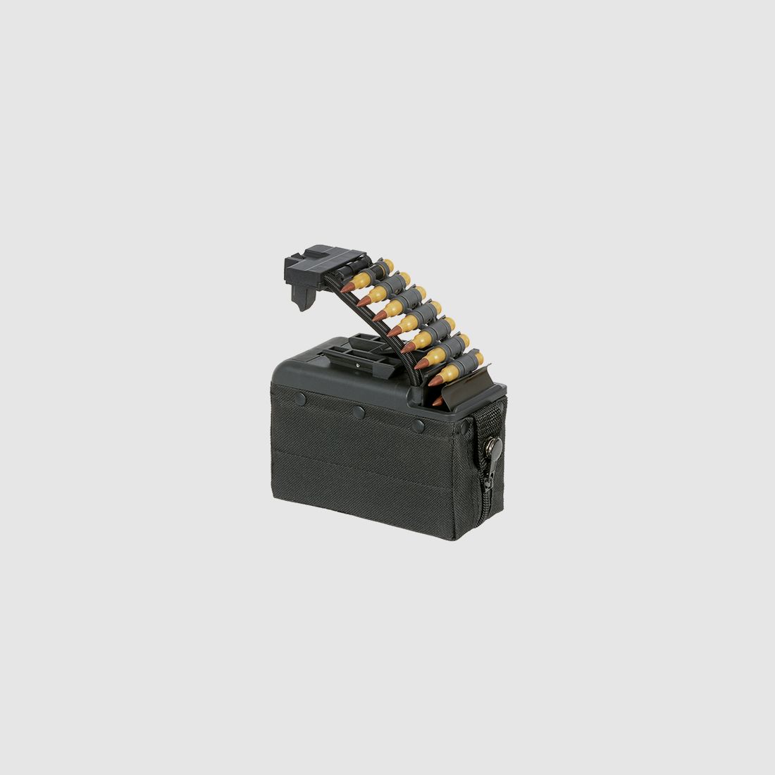 2000rds Electrisches Boxmagazin für 'T8 MK46' von BattleAxe, Schwarz