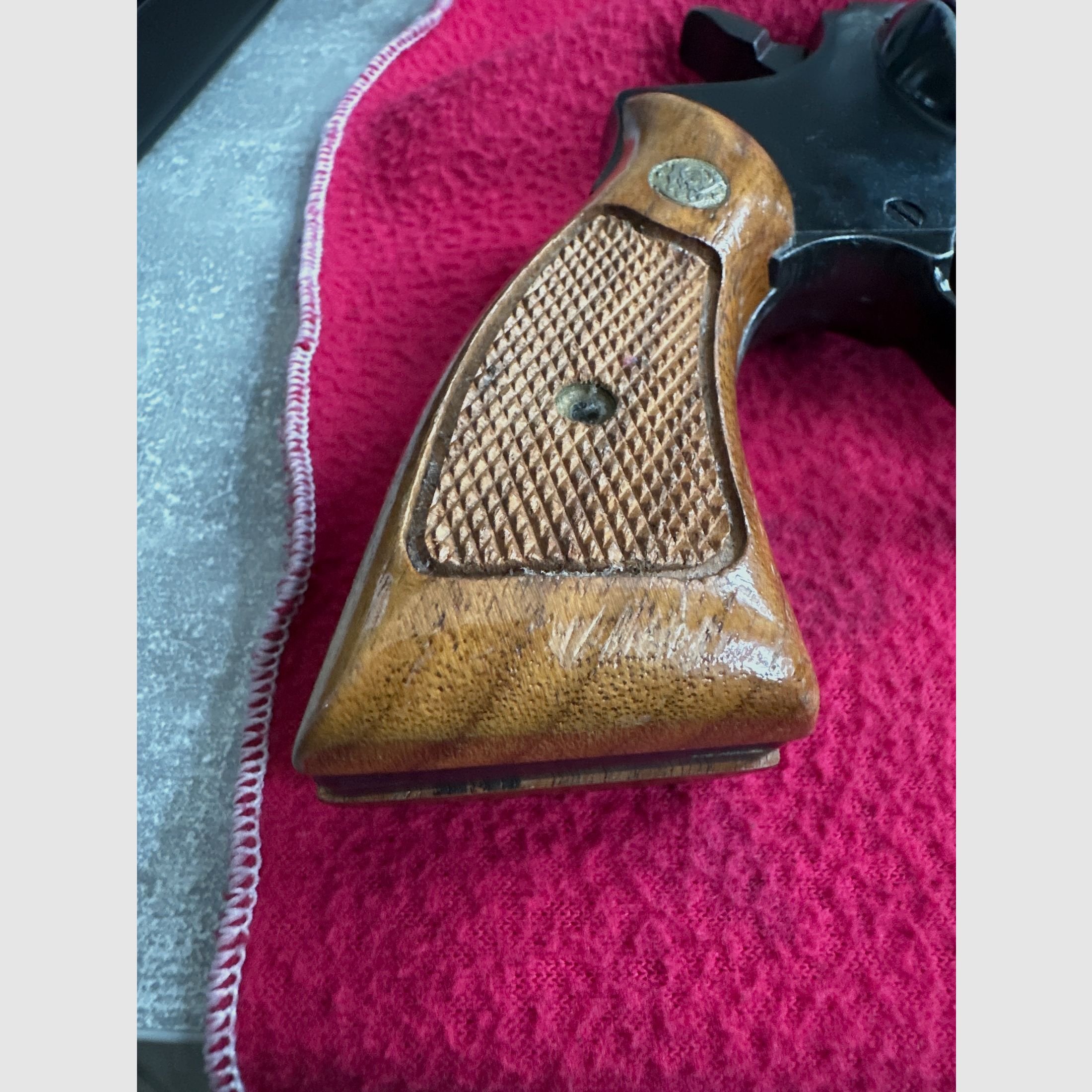 Reck Wildcat model Panther PTB 178 with S&W grips cal. 380 blank