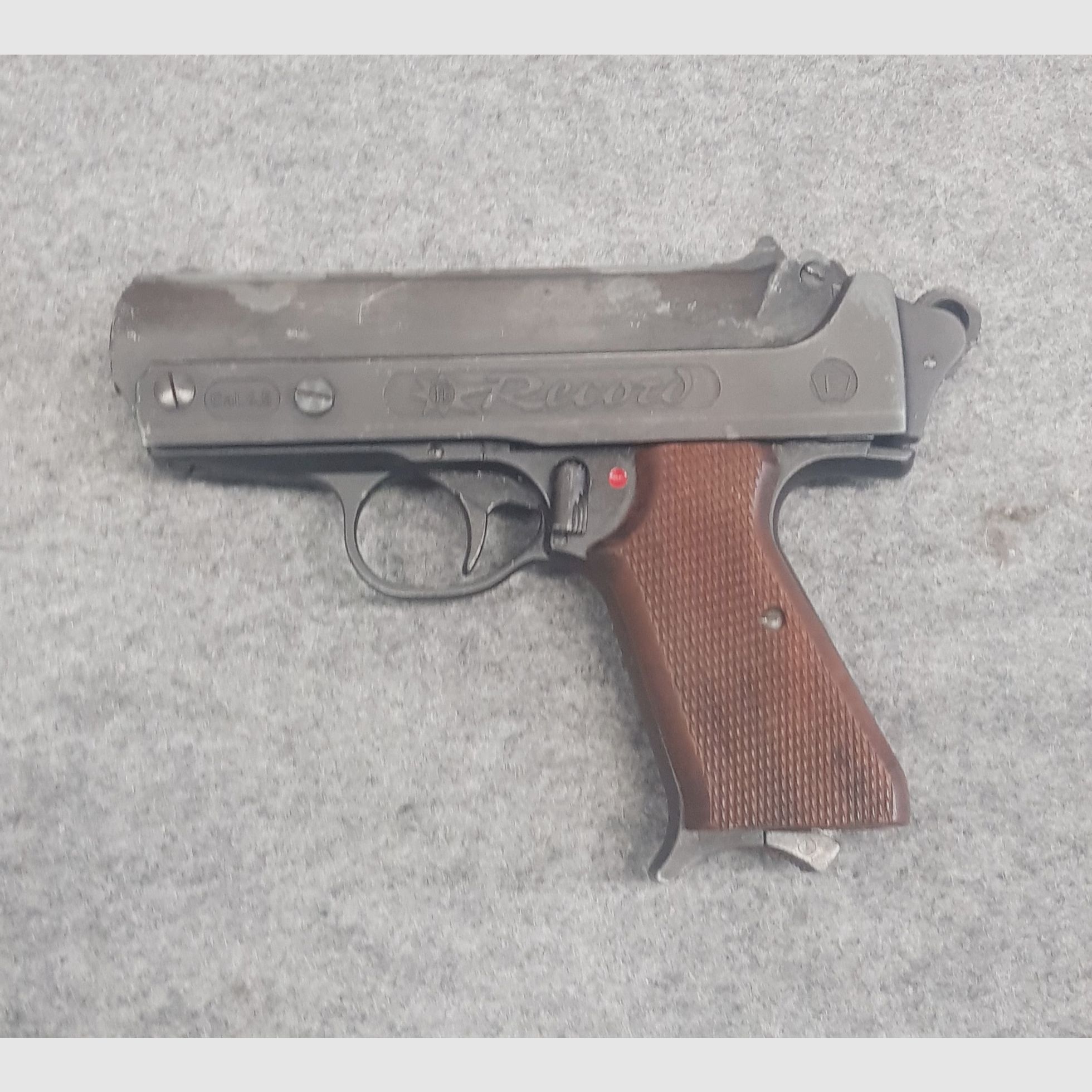 Sammler aufgepasst ein Sammelstück  FB Record Jumbo Mauser Hamlet Eichenlaub Luftpistole  im Kaliber 4,5mm Diabolo Druckluft 