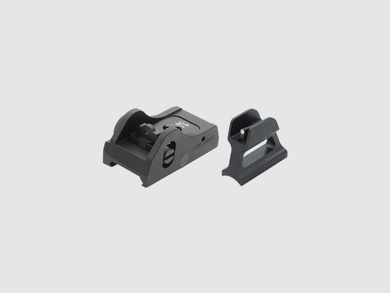 LPA Sights Visier f. Picatinny/Weaver-Schiene Tactical Ghost Ring, 2-Dot D7, Bild 1 von 2