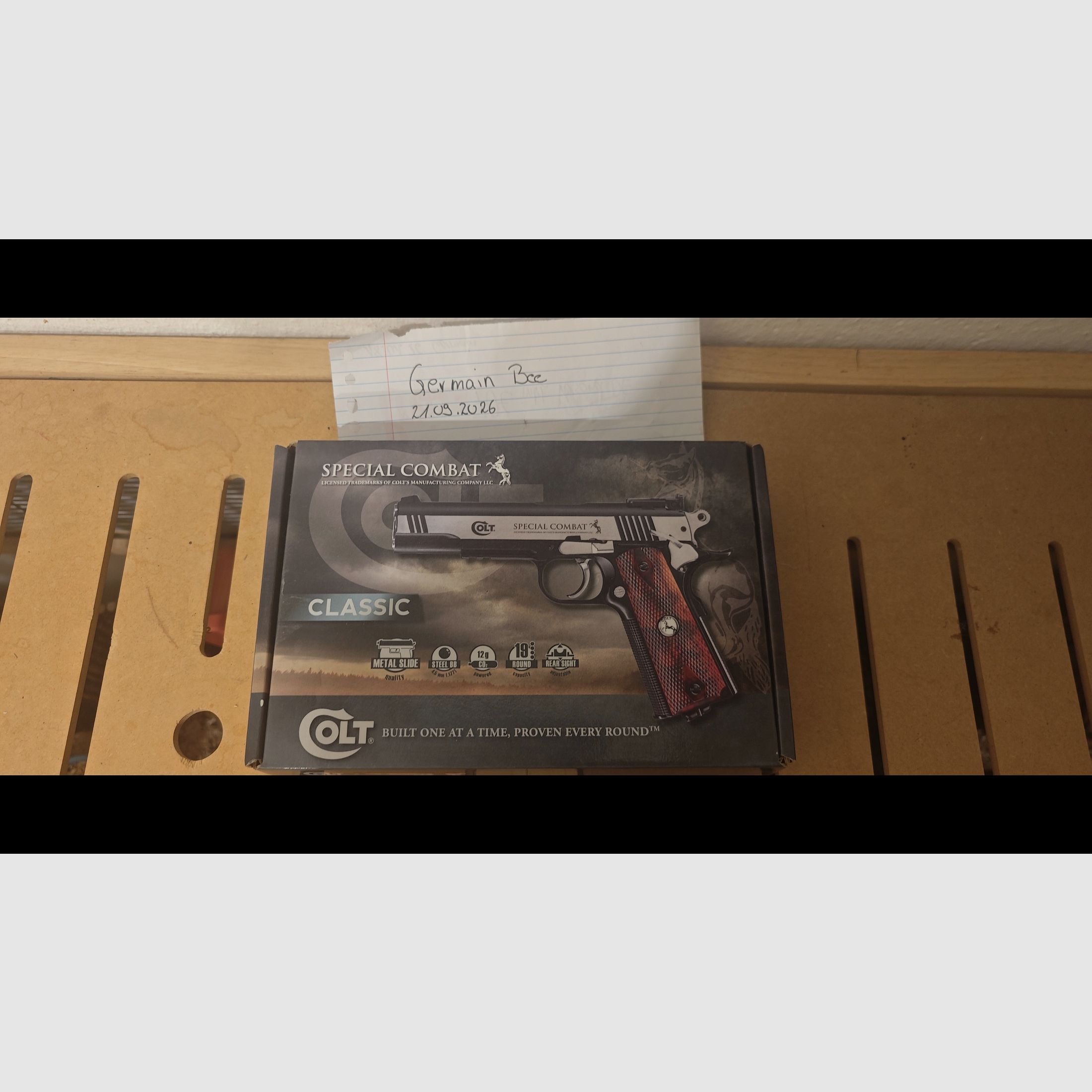 Colt CO2 Pistole Special Combat Classic, Bild 2 von 5