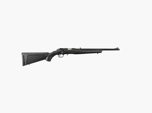 Ruger AMERICAN® RIMFIRE .22 LR 18"/46CM BLACK 1/2"-28