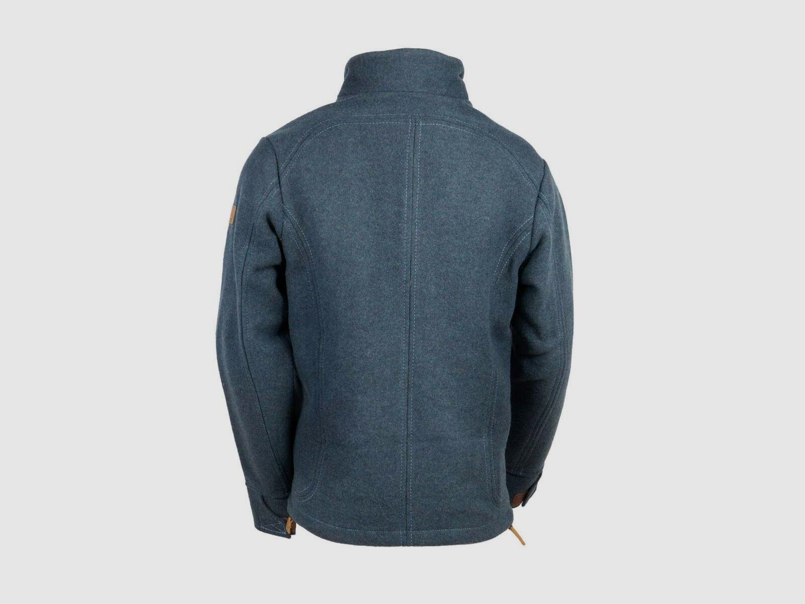 STEINKAUZ Weiche Lodenjacke "Kragenhuber" - Petrolblau, Bild 3 von 4
