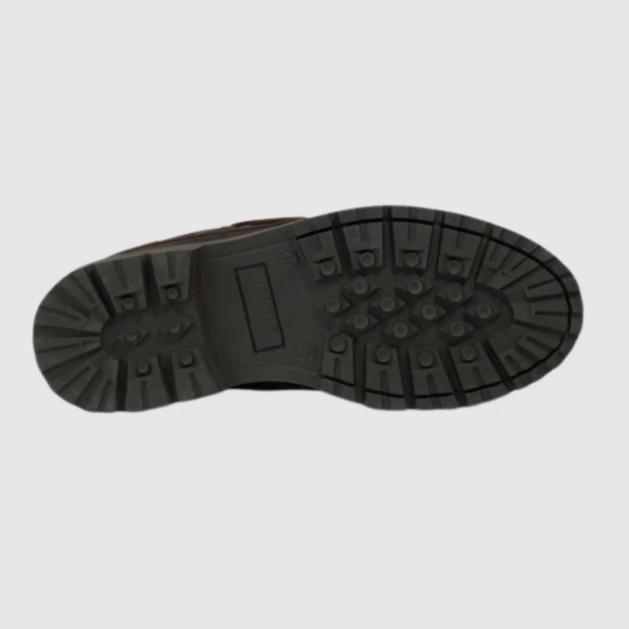Aigle Leather Moccasins Tarmac (Dark Brown)