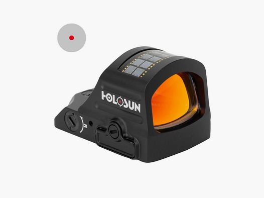 Holosun HS407C-X2 – Punto rojo 407 recarga solar. Retícula Punto 2 MOA. Color rojo