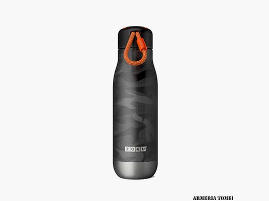 ZOKU® – BORRACCIA TERMICA ACCIAIO 500ML CAMOUFLAGE BLACK