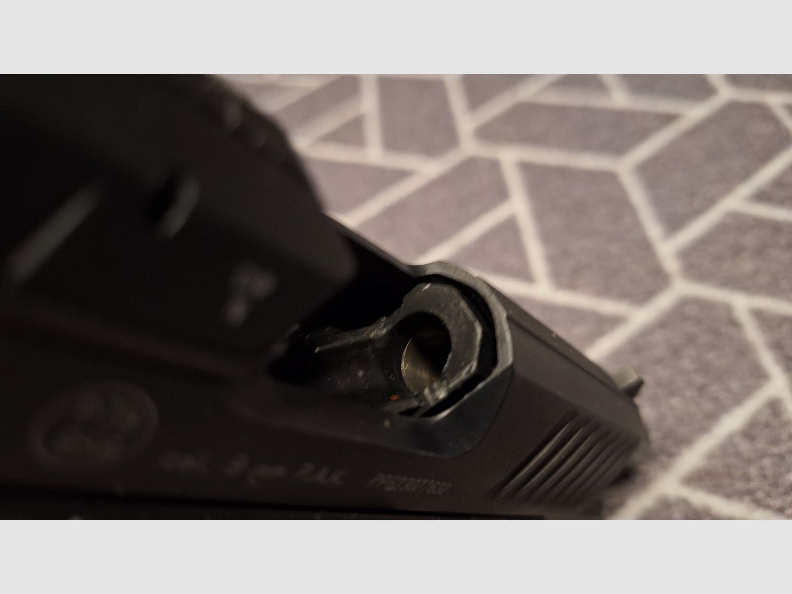 Pistolet d'alarme Walther PPQ M2 9mm P.A.K. noir NEUF !