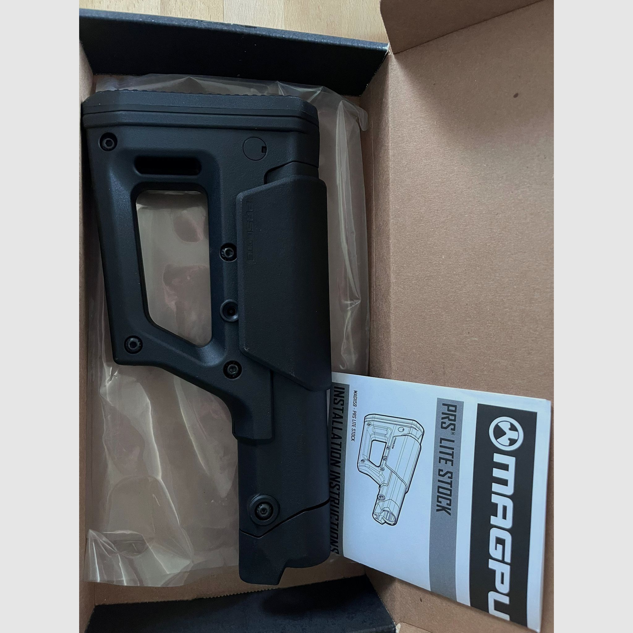 Magpul PSR Lite Stock for AR-15 platforms black