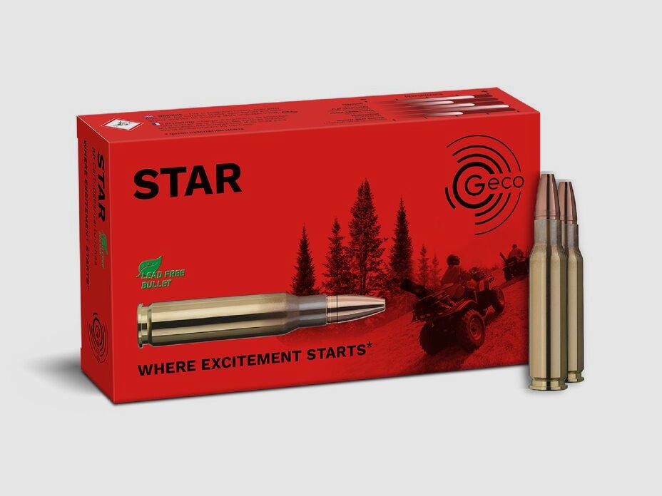 Geco Star calibre .308 Win. munitions de chasse 165gr