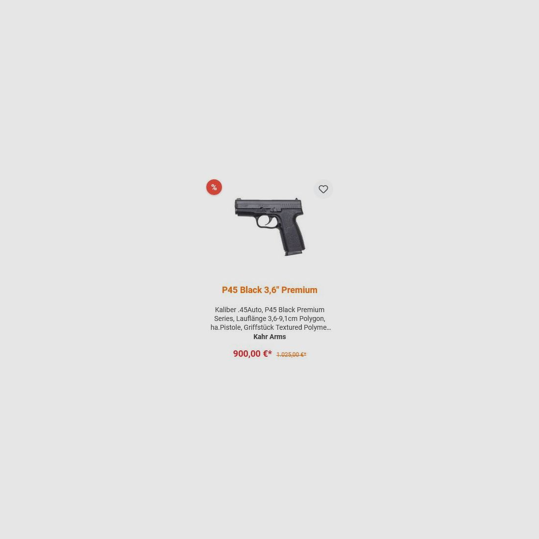Kahr Arms P45