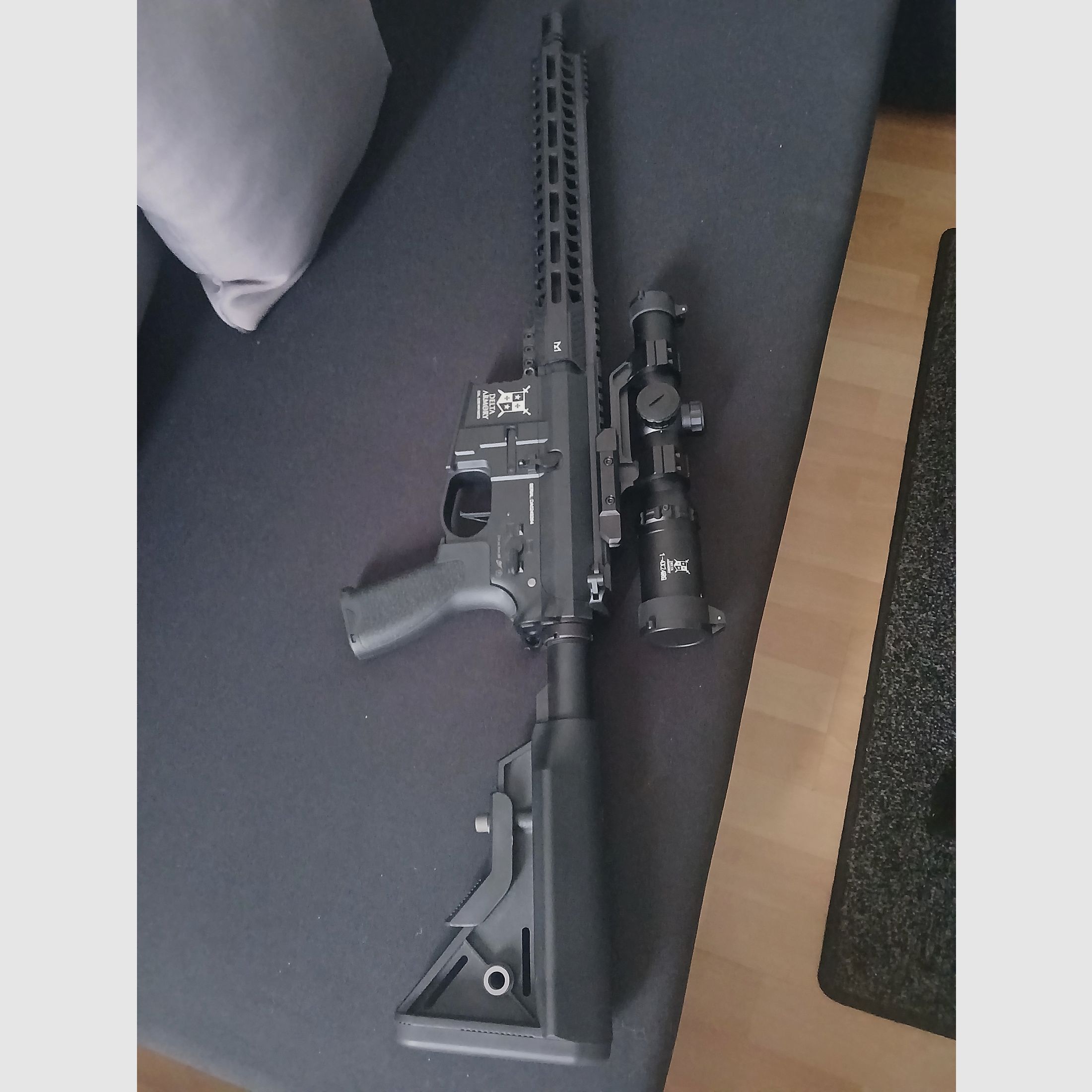 Ar15 13inch delta amory etu v2 gearbox limitierte Edition